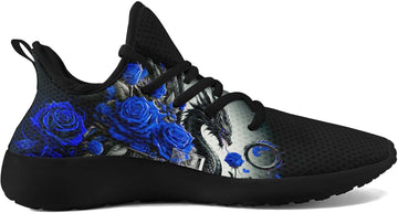 Men's Dragon Sneakers | Lightweight Running Shoes Punk Rock Streetwear Sneaker Breathable Athletic Gym Casual Walking Shoes