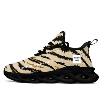 Custom MS Shoes with Animal Print Theme, Personalizable Names and Images – Tailored for the Animal Enthusiast in You,2016MS-23025001