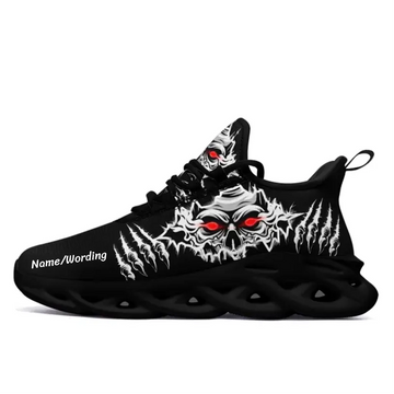 Buy One Get One Black Color Personalized Skull Shoe Comfortable Shoe, 2016-230270016