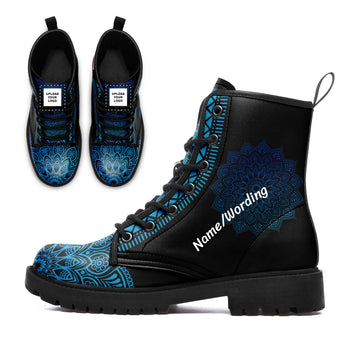 Personalied Yoga Print Boots, Custom Flexible and Stylish ZenFlex Yoga Boots