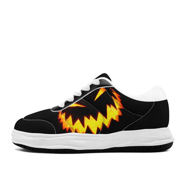 Personalized Pumpkin&Ghost Fashion Sneakers, Custom Spooky and Comfortable Shoes For Halloween Day FN084-25020155