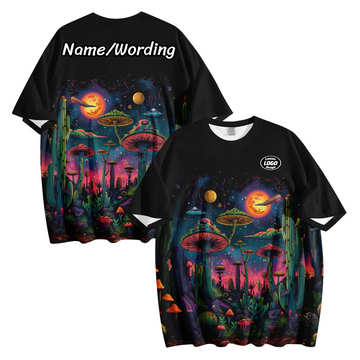 Personalized Gothic Style Tee, Custom Skull Breathable T-Short, Stylish Unisex Tee PR064-250621-35