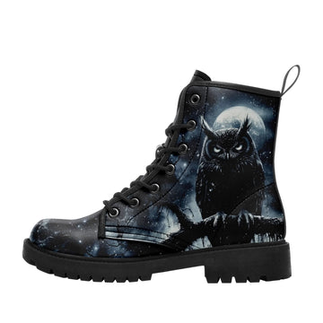 Personalized Dark Fashion Boots, Custom Gothic Style Boot, Comfortable Unisex Boots 058-6-25009028