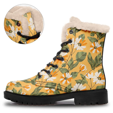 Personalized Yoga Fashion Boots, Custom Mindful Movement Yoga Boots, Unisex Boots